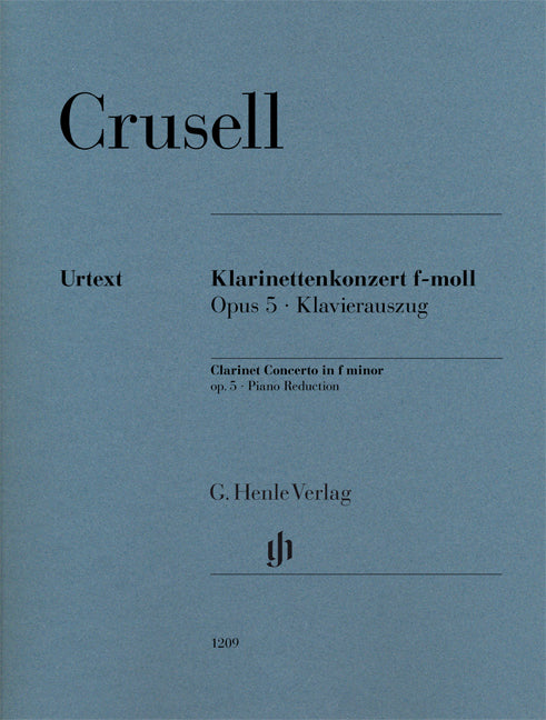 Concerto pour clarinette fa mineur op. 5