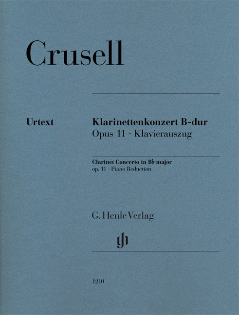 Concerto pour clarinette Si bémol majeur op. 11