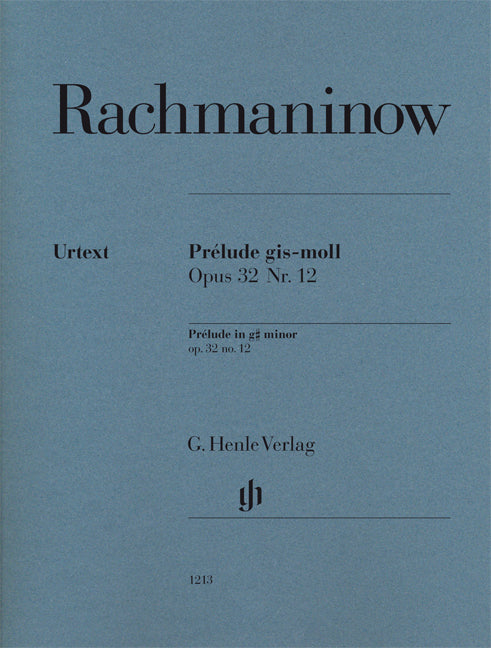 Prélude en g dièse mineur op. 32 n° 12