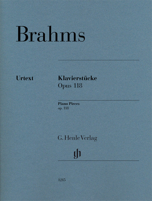 Pièces pour piano op. 118 n° 1-6