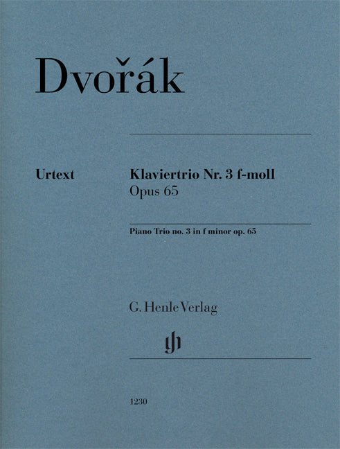 Trio avec piano n° 3 fa mineur op. 65