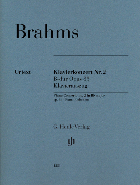 Concerto pour piano n° 2 Si bémol majeur op.83