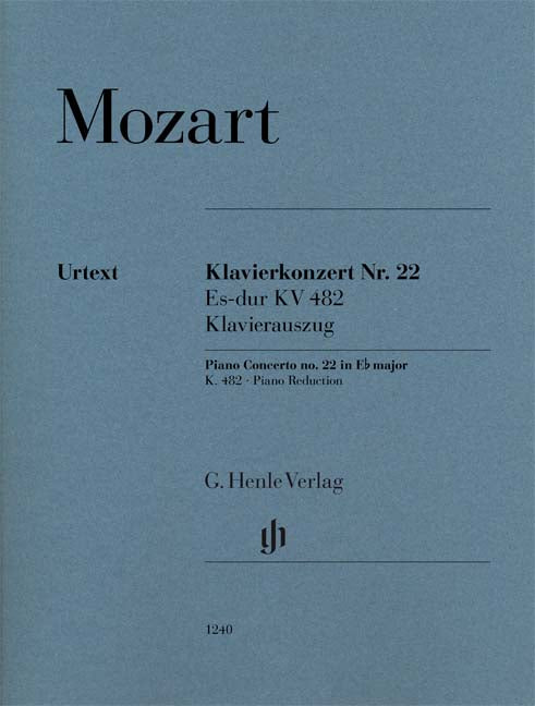 Concerto pour piano n° 22 Mi bémol majeur KV 482