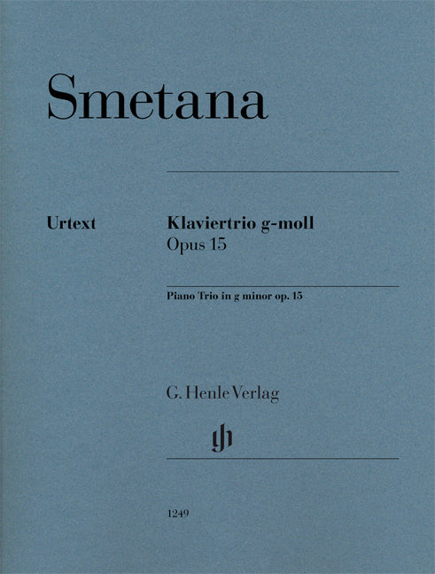 Trio avec piano sol mineur op. 15