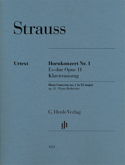 Concerto pour cor n° 1 Mi bémol majeur op. 11
