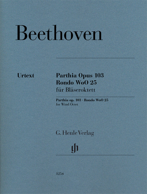 Partita op. 103 et Rondo WoO 25 pour Octuor à vent