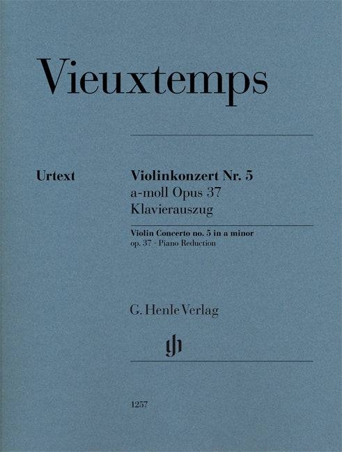 Concerto pour violon n° 5 la mineur op. 37
