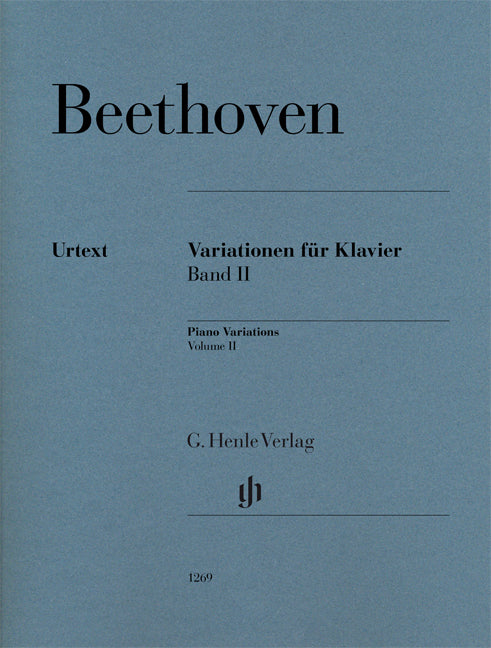 Variations pour piano volume II