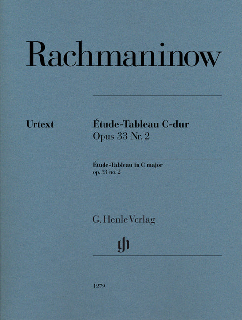 Étude-Tableau en Do Majeur op. 33, 2