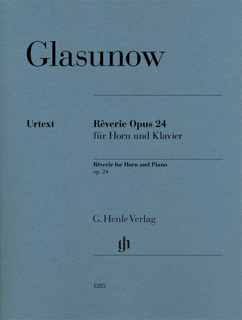 Rêverie op. 24 pour cor et piano