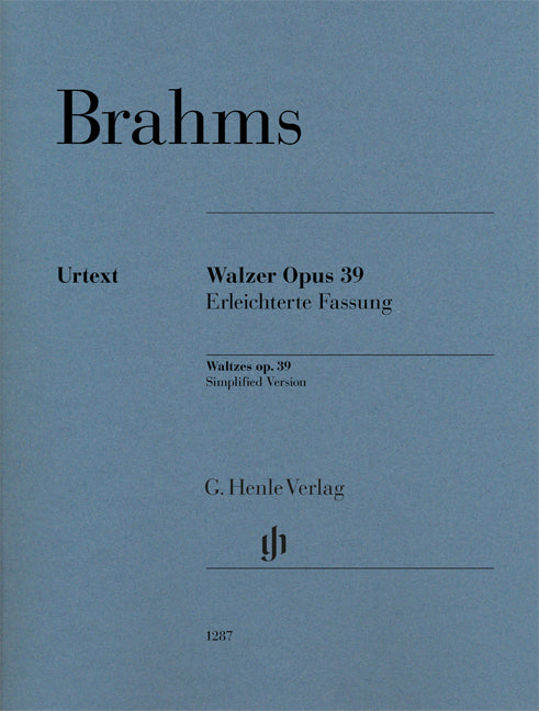 Valses op. 39