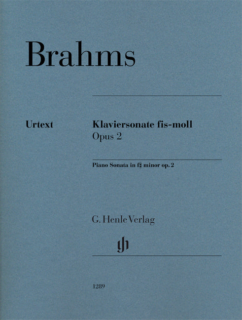 Sonate pour piano en fa dièse mineur op. 2