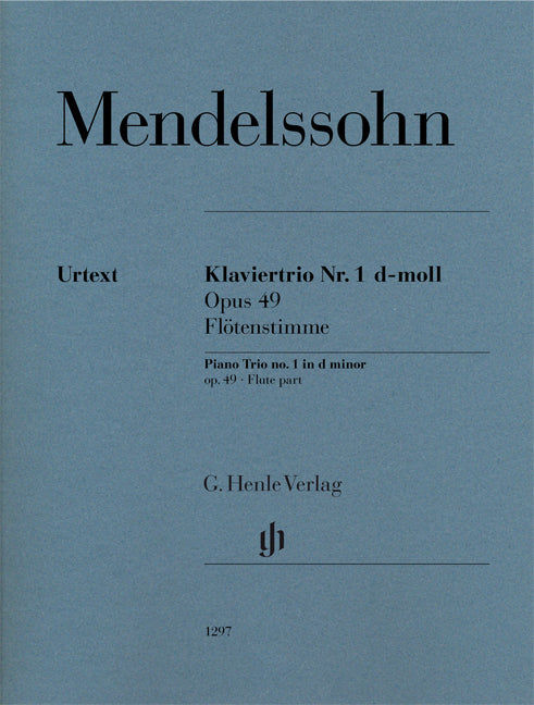 Trio avec piano n° 1 ré mineur op. 49