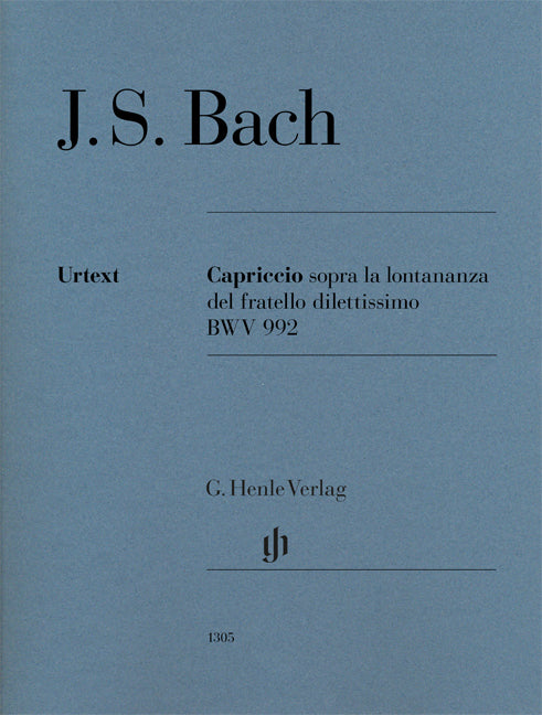 Capriccio sopra la lontananza del fratello dilettissimo BWV 992