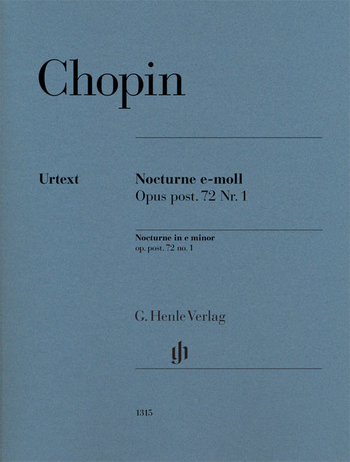 Nocturne mi mineur op. post. 72 n° 1