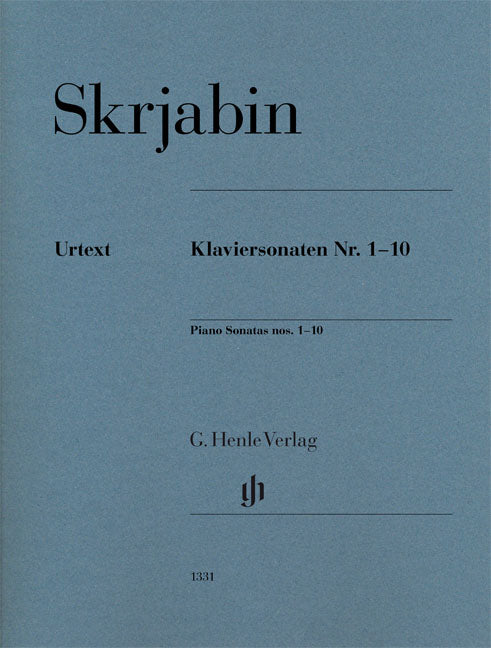 Sonates pour piano nos. 1–10
