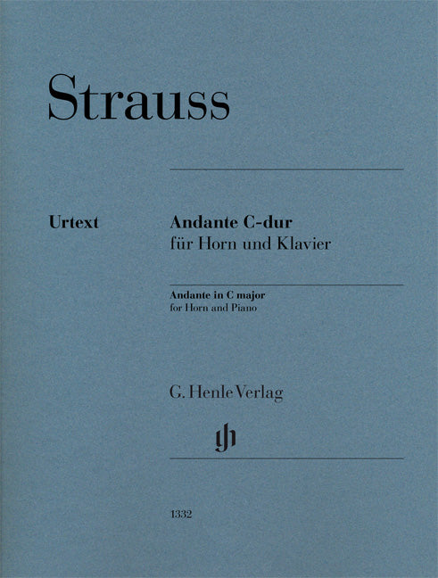Andante Ut majeur pour cor et piano