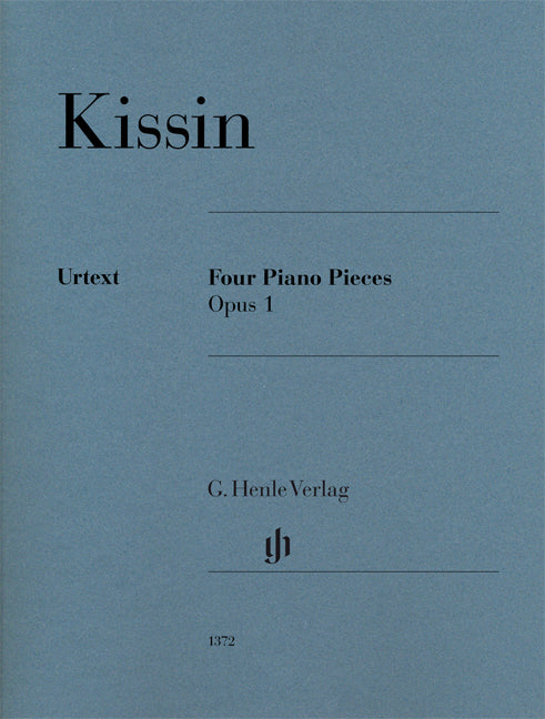 Quatre Pièces pour piano op. 1