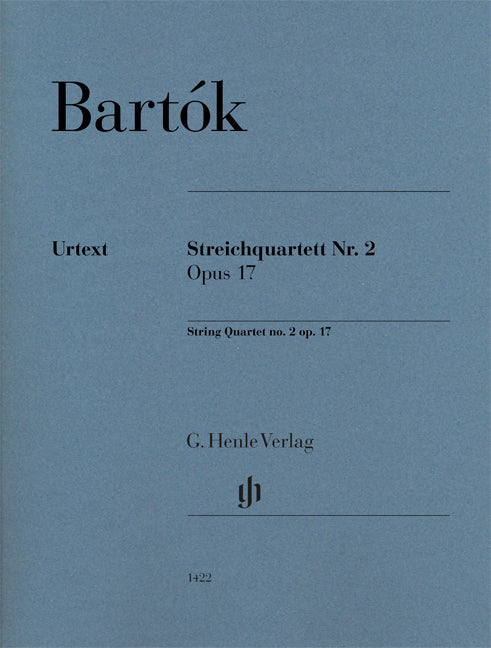 Quatuor à cordes n° 2 op. 17