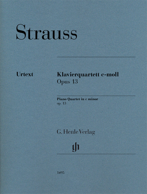 Quatuor avec piano ut mineur op. 13