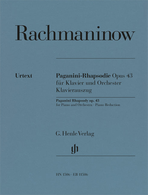 Rapsodie sur un thème de Paganini op. 43