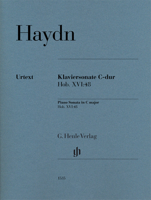 Sonate pour piano Ut majeur Hob. XVI:48