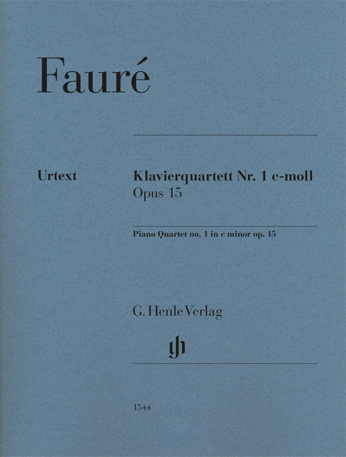 Quatuor avec piano n° 2 ut mineur op. 15