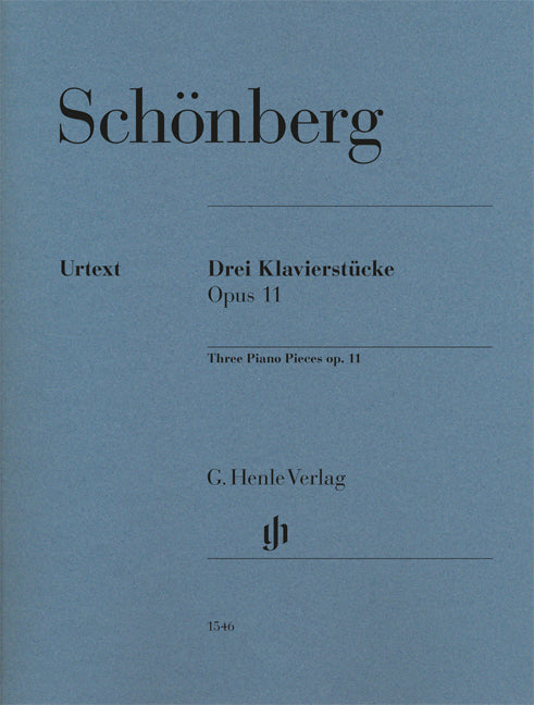 Trois Pièces pour piano op. 11