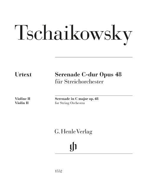 Serenade Ut majeur op. 48 pour cordes orchestre