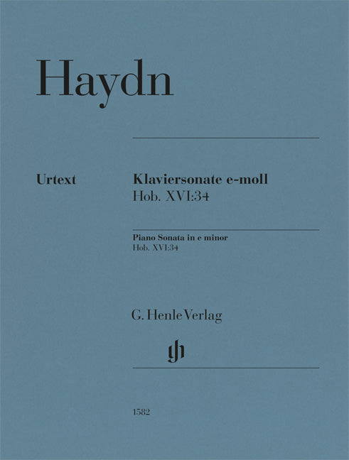 Sonate pour piano mi mineur Hob. XVI:34