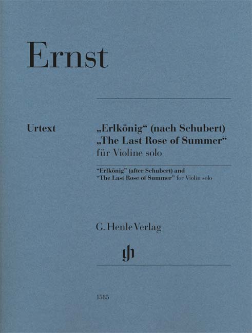 "Erlkönig" (after Schubert) et "The Last Rose of Summer" pour violon solo