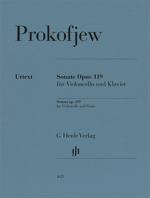 Sonate pour piano op. 119 pour violoncelle et piano