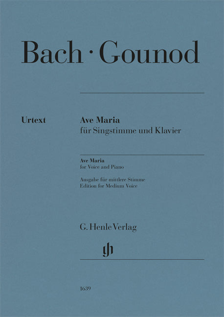 Ave Maria pour voix et piano