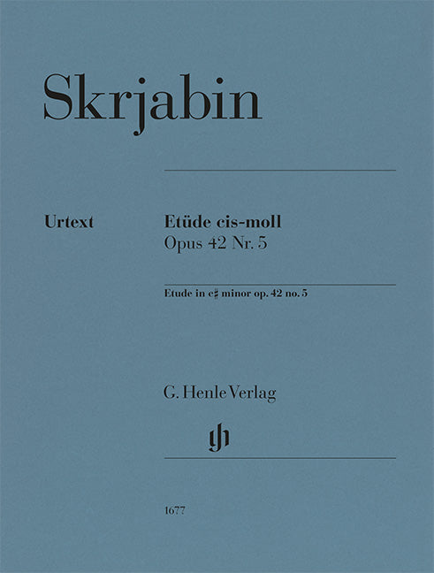 Etude en c dièse mineur op. 42 Nr. 5