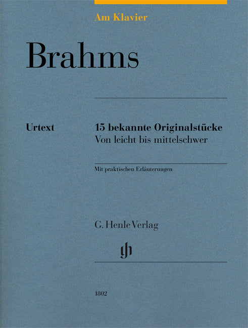 Am Klavier - Brahms