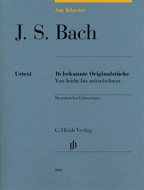 Am Klavier – J. S. Bach