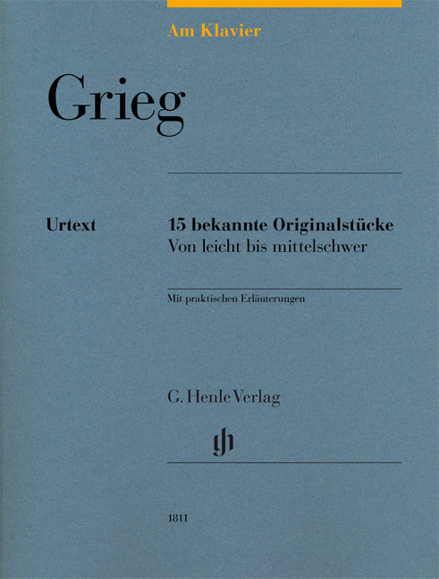 Am Klavier – Grieg