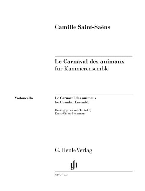 Le Carnaval des animaux pour Musique de chambre