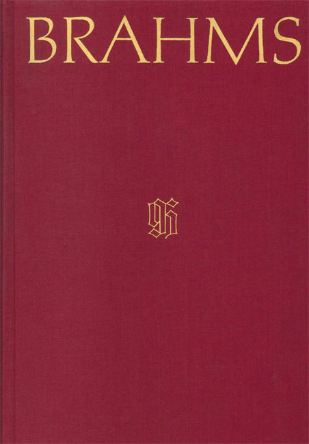 Johannes Brahms – Catalogue thématique
