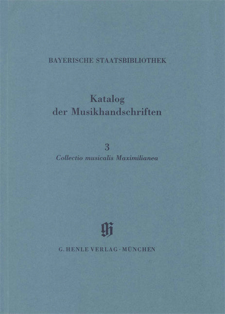 KBM 5/3 Staatsbibliothek München, Collectio Maximillanea