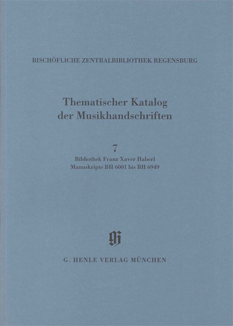 KBM 14/7 Bibliothek Franz Xaver Haberl 2