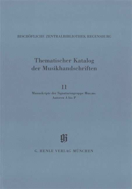 KBM 14/11 Signatures - Mus. ms. Authors A–P