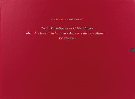 12 variations sur "Ah, vous dirai-je Maman" K. 265 (300e)