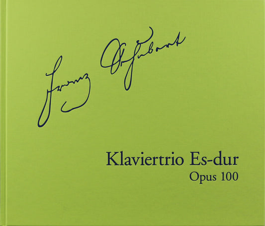 Trio avec piano E-bémol major op. 100 D 929