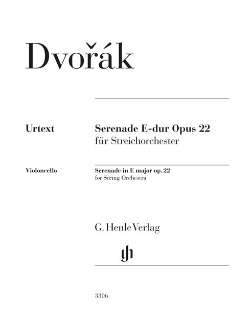 Serenade Mi majeur op. 22 pour orchestre à cordes