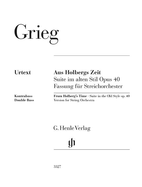Au temps de Holberg op. 40