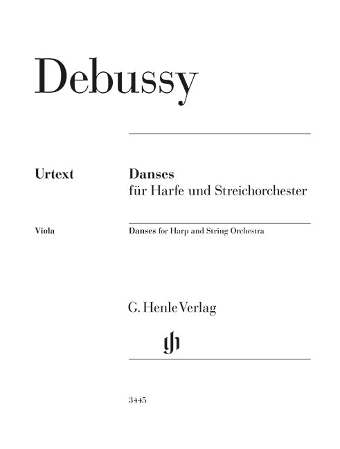 Danses pour harpe et orchestre à cordes