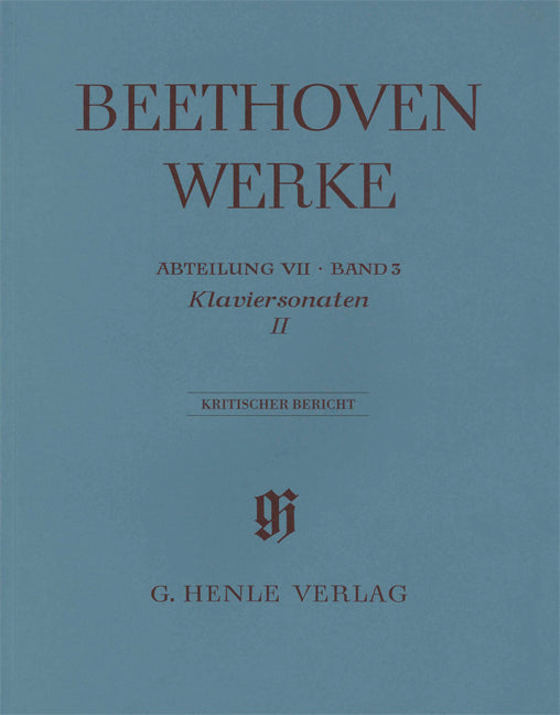 Sonates pour piano, volume II