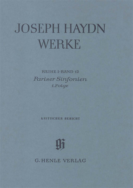 Paris Symphonies, 1st sequence