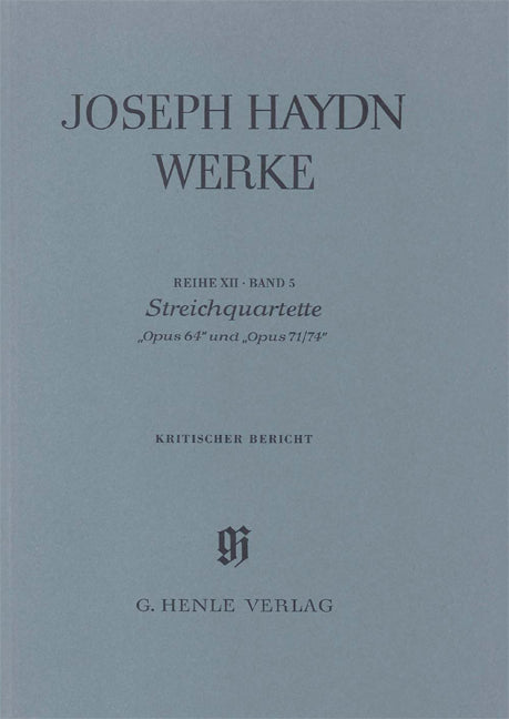 Quatuors à cordes op. 64, op. 71 et 74